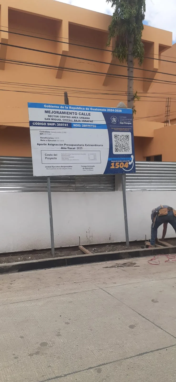 Avance de obra del 13/08/2026